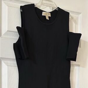 Michael Kors cold shoulder dress